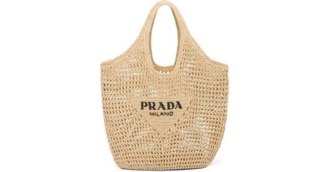 prada leather trimmed straw bag|prada raffia tote bag.